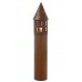  J-Line Kaarshouder Ster Ijzer Roestbruin set-2